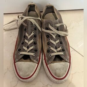 Vintage studded converse